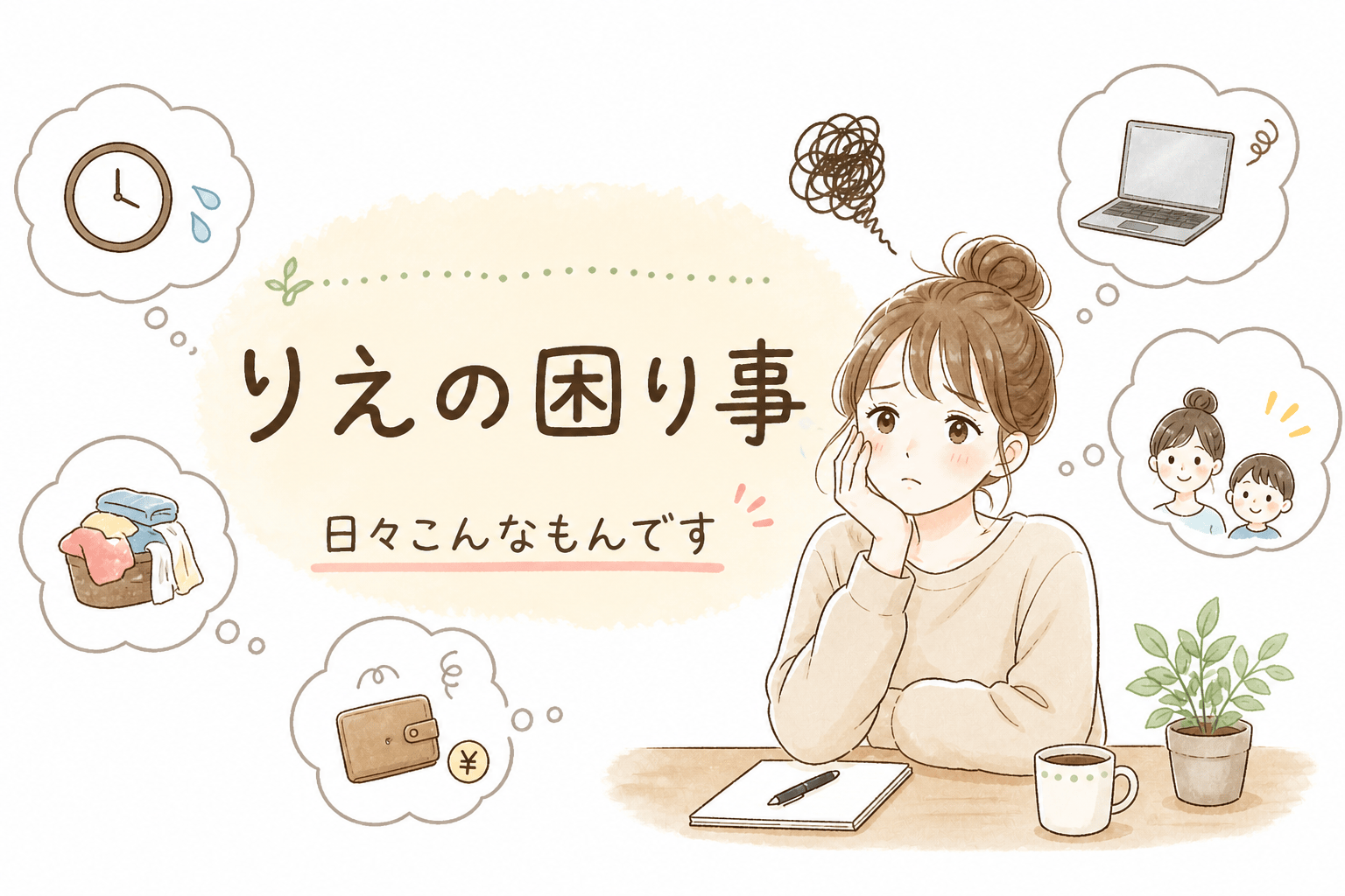 りえの困り事日記 日々こんなもんです